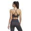 adidas Yoga Studio Light Support Bra Womens Grey