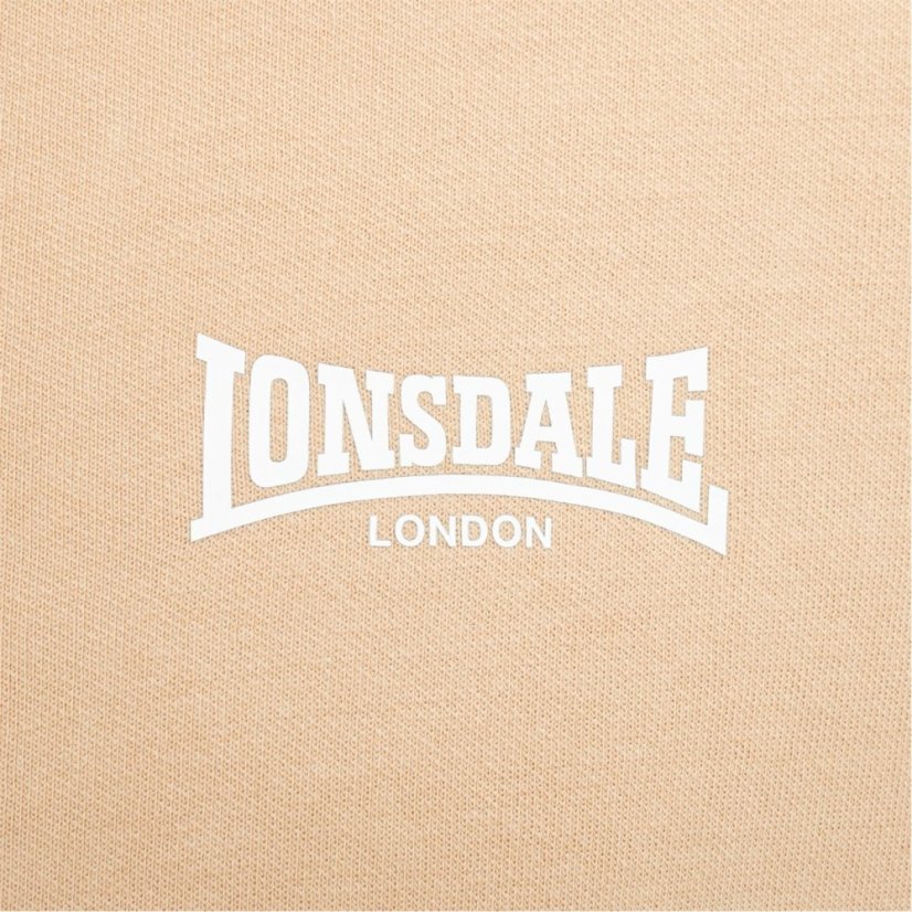Lonsdale Mens Tracksuit Beige