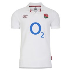 Umbro England Rugby Home Classic Shirt 2023 Six Nations White