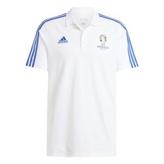 adidas UEFA EURO24™ Official Emblem Polo Shirt White