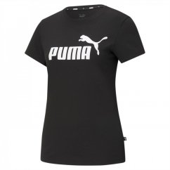 Puma No1 Logo QT T Shirt Black/White