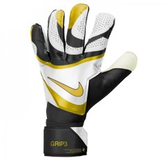 Nike Mercurial Grip Goalkeeper Gloves Black/Gold