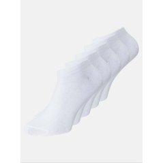 Jack and Jones 5-pack Dongo Ankle Socks Mens White