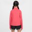 Nike Older Girls DRI-FIT Long Sleeve Half Zip Aster Pink