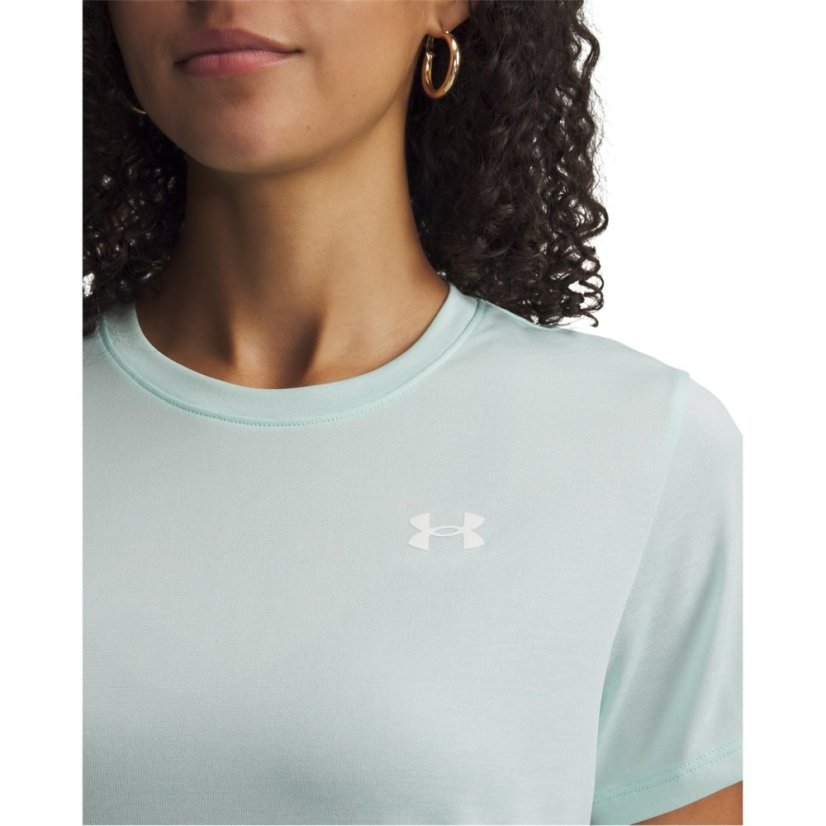 Under Armour Tech Twist Short Sleeve Womens Refresh Mint