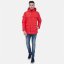 Lee Cooper Cooper Men Padded Parka Jacket Red