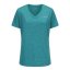USA Pro The USA Pro Tech V Tee Ladies Teal