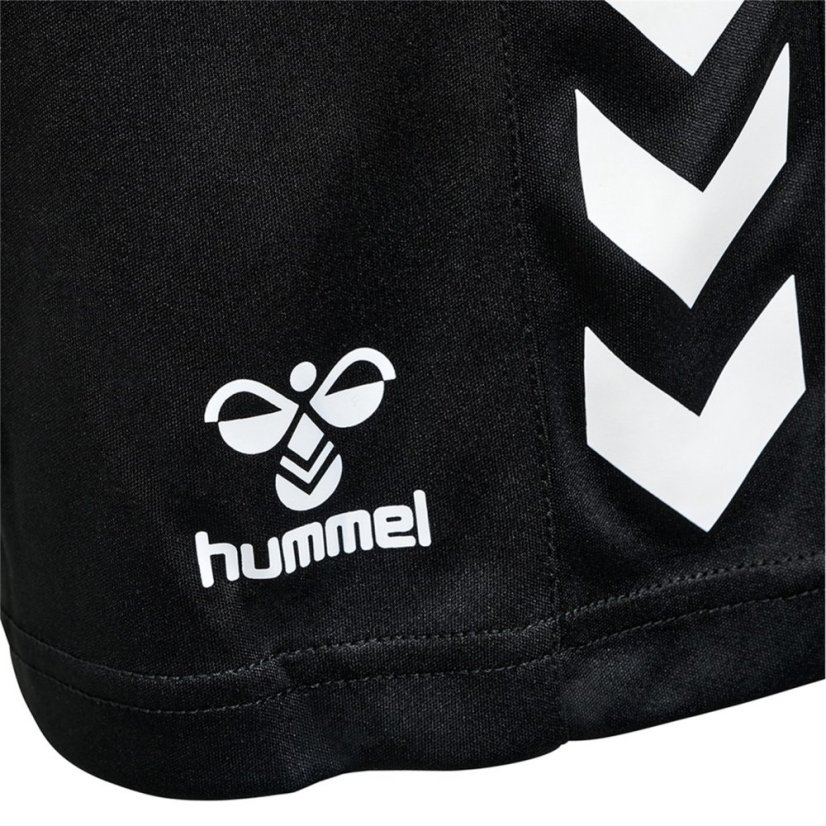 Hummel Unisex Kids' Poly Football Shorts Black