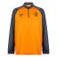 Castore Rangers FC quarter Zip Midlayer Orange/Grey