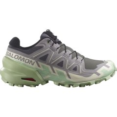Salomon Speedcross 6 Trail Running Shoes Womens Clay/Lime