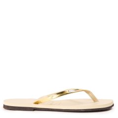 Havaianas Unisex Kids You Metallic Golden Sand Metal Flip Flops Sand