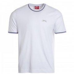 Slazenger Tipped pánské tričko White