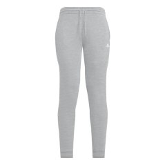 adidas Linear Slim Fit Cotton Joggers Womens Grey/White