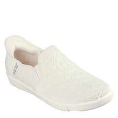 Skechers Women's Breezest Slip On Trainers Off White