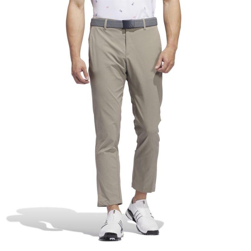 adidas Ultimate365 Nylon Chino Golf Trousers Mens Silver Pebble
