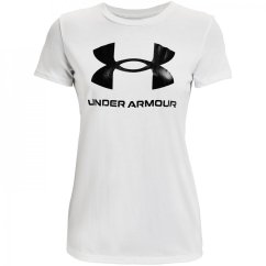 Under Armour UA Sportstyle Graphic Short Sleeve White/Black