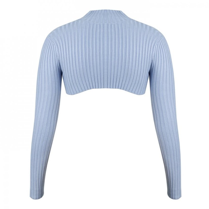 Kangol Neck Jumper Womens Light Blue