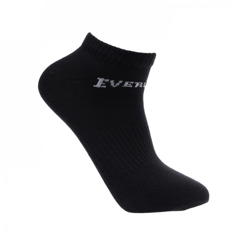 Everlast 3 Pack Trainer Socks Ladies Black