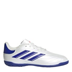 adidas Unisex Kids Copa Pure Club Indoor Football Boots Wht/Blue/Red