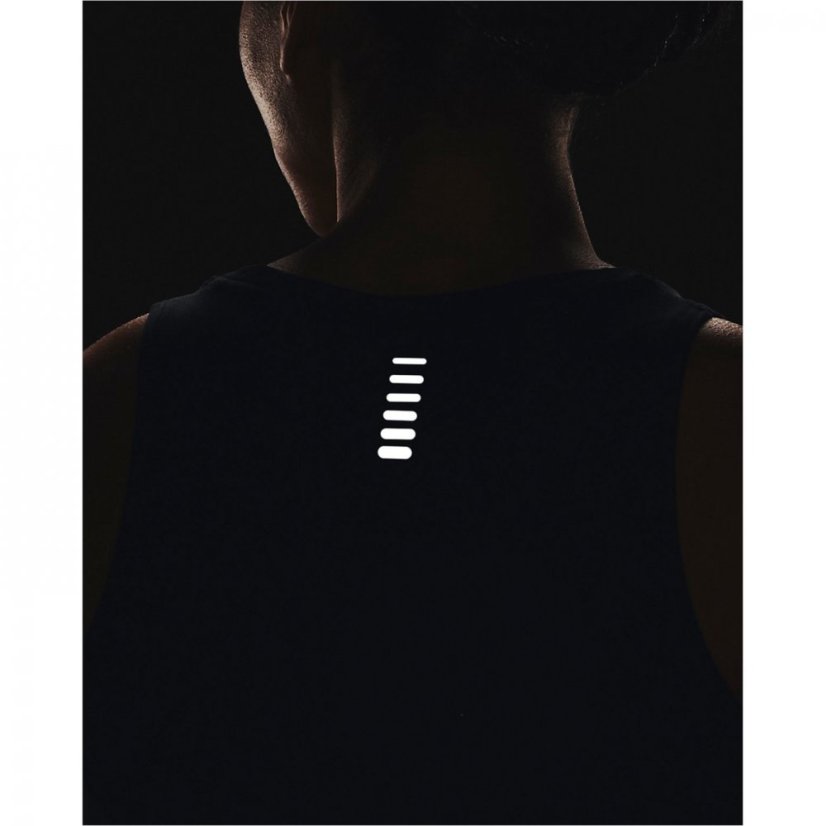 Under Armour Armour Ua Iso-Chill Laser Tank Running Vest Womens Black/Reflect