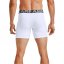 Under Armour Charged Cotton 6inch 3 Pack White/Grey