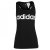 adidas Womens Essentials Linear Loose Tank Top Black/White