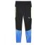 Puma Men's Performance Tracksuit Bottoms Black/Lime