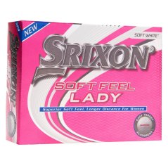 Srixon Soft Feel 12 Pack Ladies White