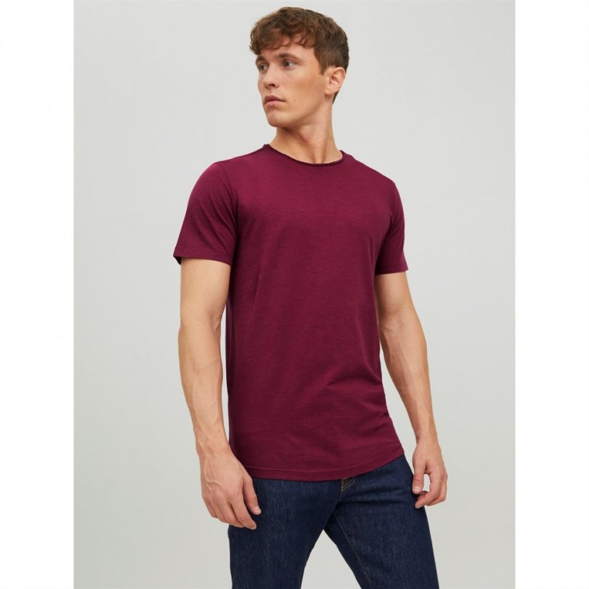 Jack and Jones Short Sleeve T Shirt Rhododendron