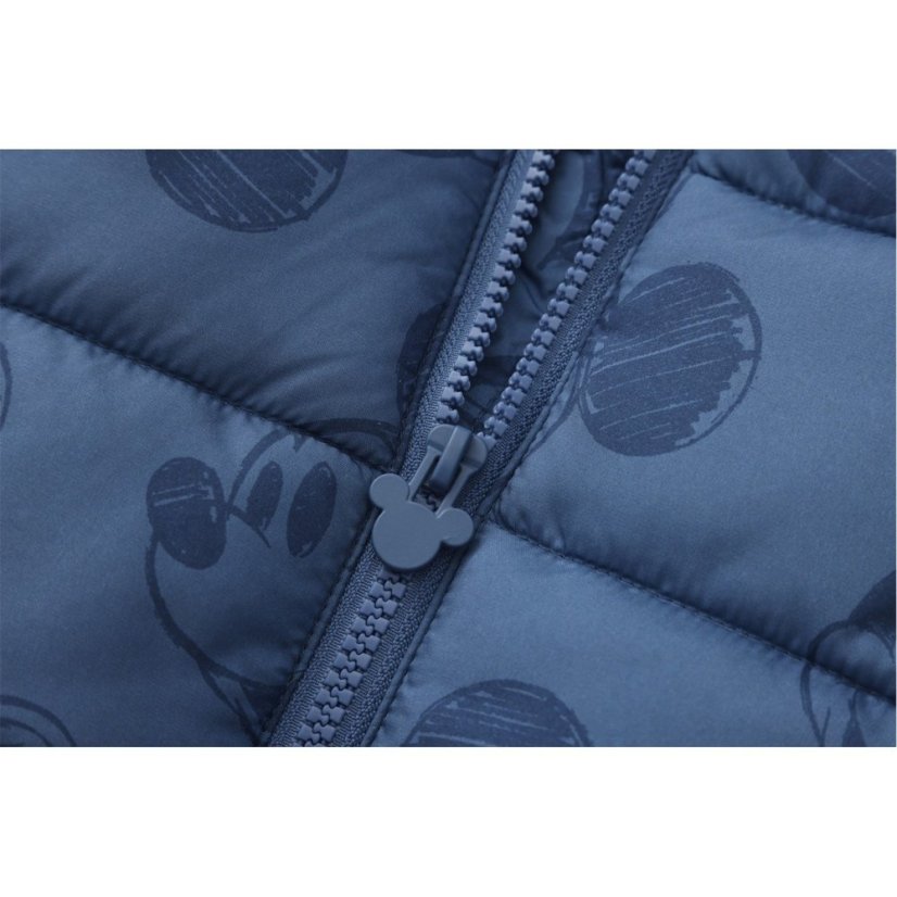 Character Kids' Hooded Long Sleeve Short Puffer Jacket Mickey