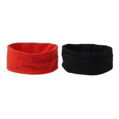 Miso 2Pk Stretch Headband Black/Red
