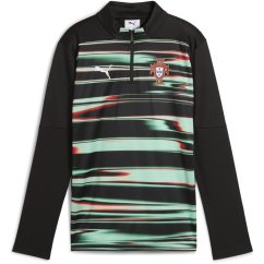 Puma Unisex Kids' Portugal International Licensed Drill Top Blue/White