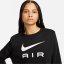 Nike Air Women's Fleece Crew Black/White
