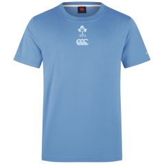Canterbury Ireland Rugby Cotton T-shirt Juniors Blue