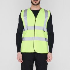 Dunlop Hi Vis Vest Adults Yellow