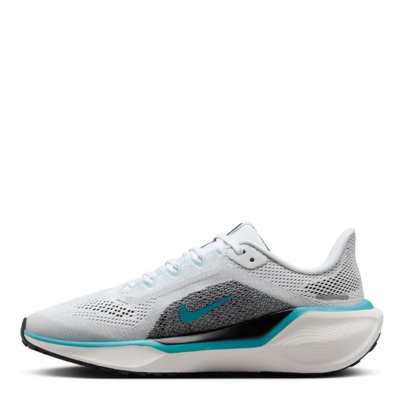 Nike Air Zoom Pegasus 41 Road Running Shoes Juniors White/Blue