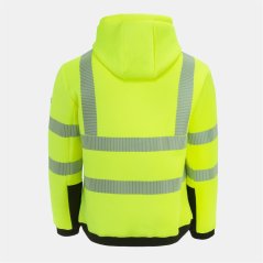 Dunlop Men's Reflective Long Sleeve Hi-Vis Jacket Yellow