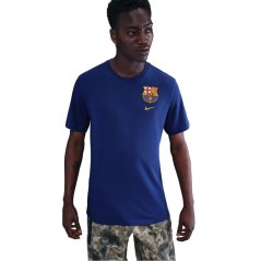 Nike Barcelona T-Shirt Adults Blue