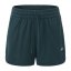 Slazenger Fleece Interlock Shorts Womens Forest Green