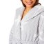 Light and Shade Supersoft Fleece Dressing Gown Robe Womens Grey