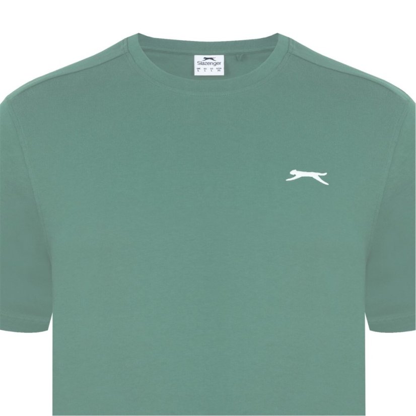 Slazenger Plain pánské tričko Sage