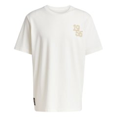 adidas Real Madrid Heavy Cotton pánské tričko Off White