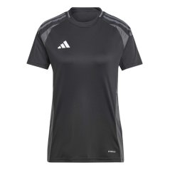 adidas Women's Tiro24 Short Sleeve Performance T-Shirt Black