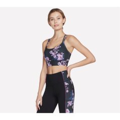Skechers Women's Gostr Medium Impact Sports Bra Winter Bloom