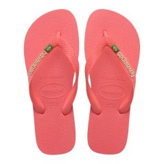 Havaianas Brasil Logo Flip Flops Tropical
