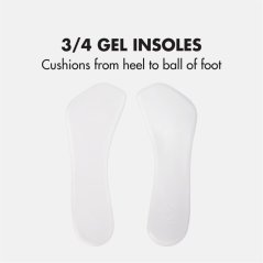 Donnay Adults Gel Cushion Insoles Transparent