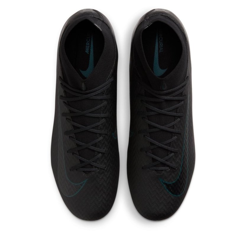 Nike Zoom Mercurial Superfly 10 Academy Adults Firm Ground Football Boots Black/Green