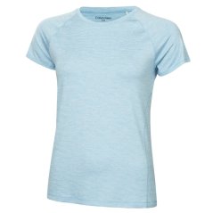 Calvin Klein Golf Women's Short-Sleeve Performance Polo Shirt Sky Blue