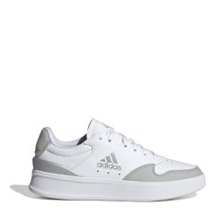adidas Kantana Court Trainers Womens Wht/Gry/Slvr