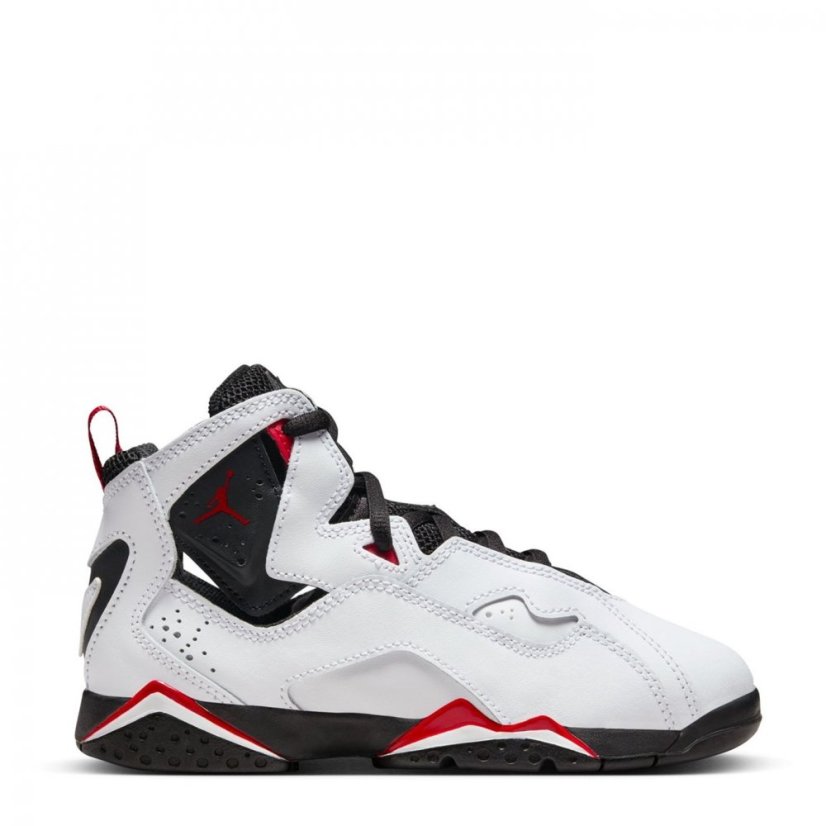 Air Jordan True Flight Little Kids' Shoes White/Red